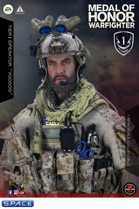 1 6 Scale Tier One Operator Voodoo Medal Of Honor Warfighter