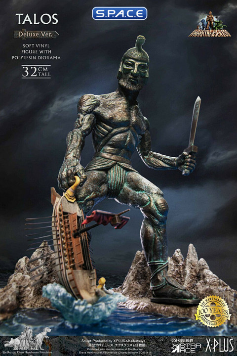 Talos Soft Vinyl Statue Deluxe Version Jason And The Argonauts