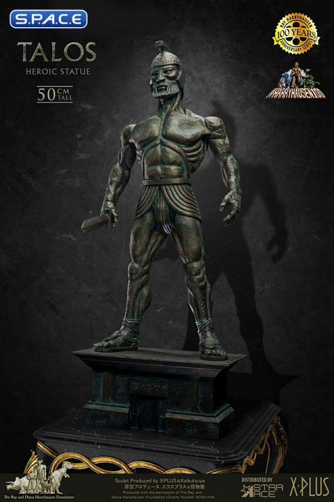 Talos Heroic Soft Vinyl Statue Deluxe Version Jason And The Argonauts