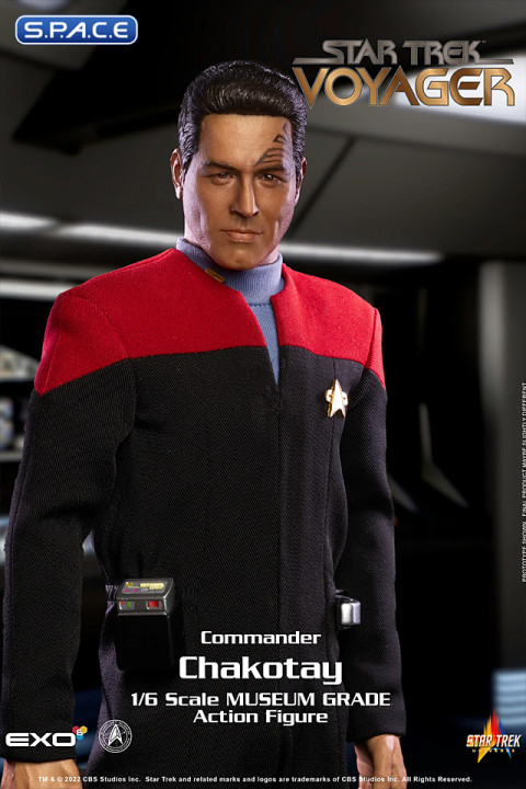 1 6 Scale Commander Chakotay Star Trek Voyager