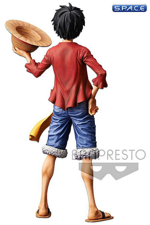 Monkey D Luffy Grandista Nero PVC Statue One Piece