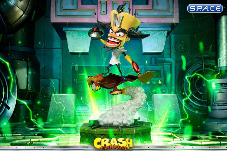 Dr Neo Cortex Statue Crash Bandicoot Warped