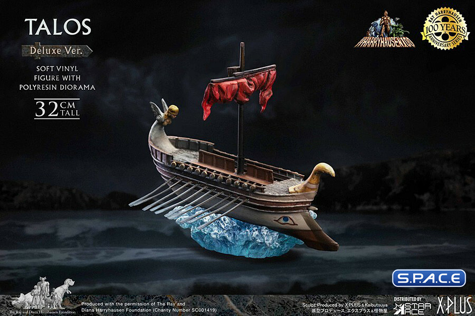 Talos Soft Vinyl Statue Deluxe Version Jason And The Argonauts