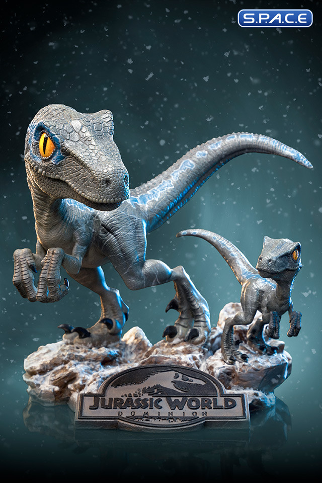 Blue Beta Minico Vinyl Figure Jurassic Park Dominion