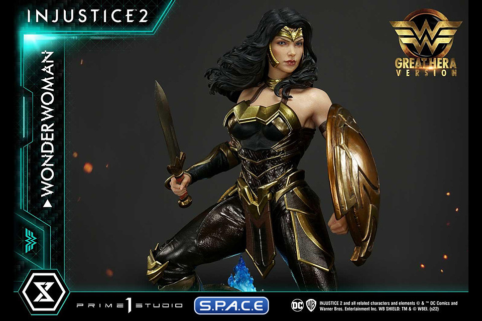 1 4 Scale Wonder Woman Premium Masterline Statue Great Hera Version