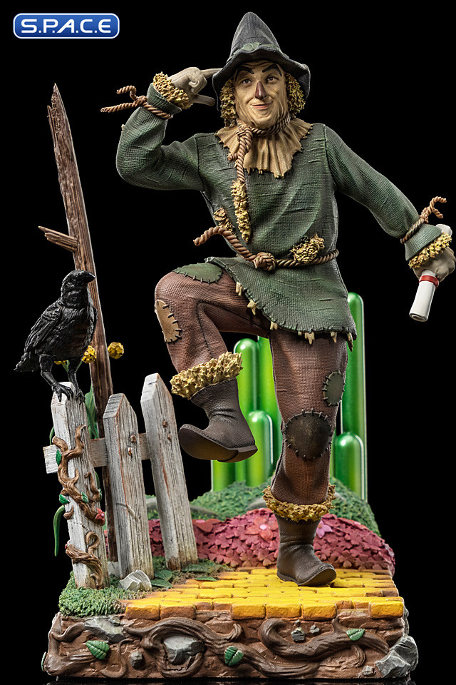 1 10 Scale Scarecrow Deluxe Art Scale Statue Wizard Of Oz