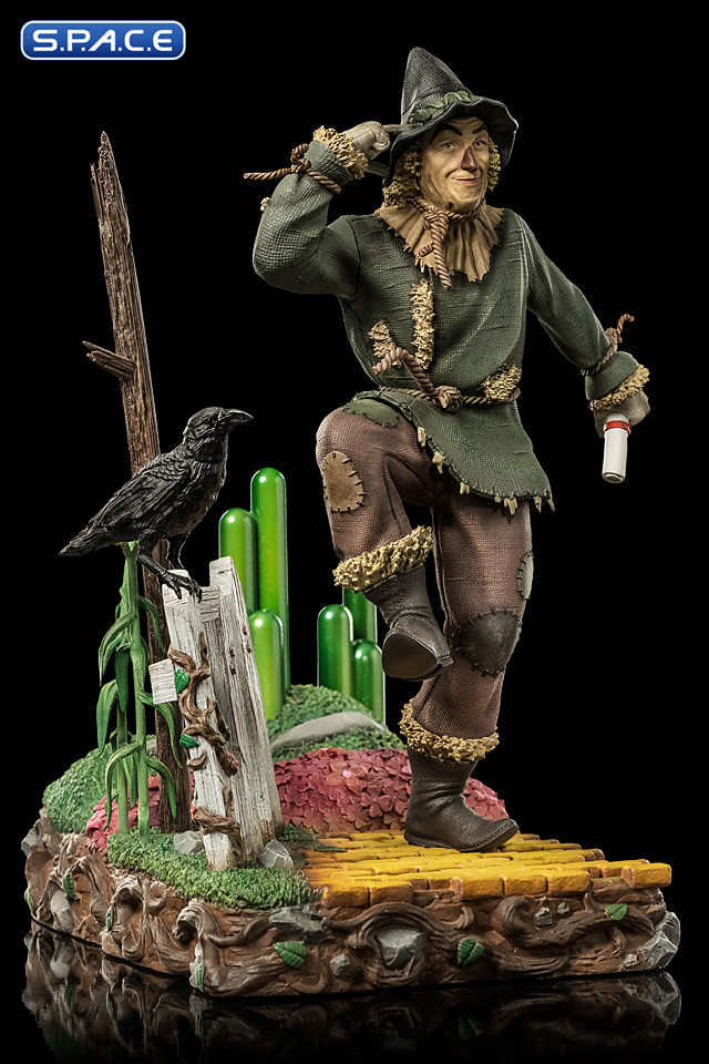 1 10 Scale Scarecrow Deluxe Art Scale Statue Wizard Of Oz