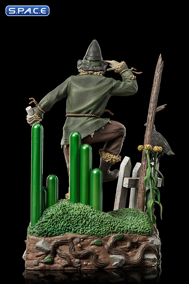 1 10 Scale Scarecrow Deluxe Art Scale Statue Wizard Of Oz