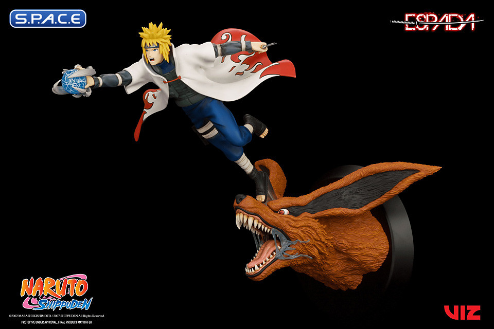 Minato Namikaze Wall Statue Naruto Shippuden