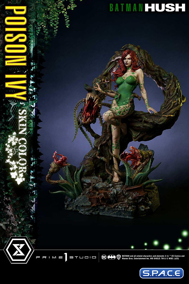 Scale Poison Ivy Museum Masterline Statue Skin Color Version