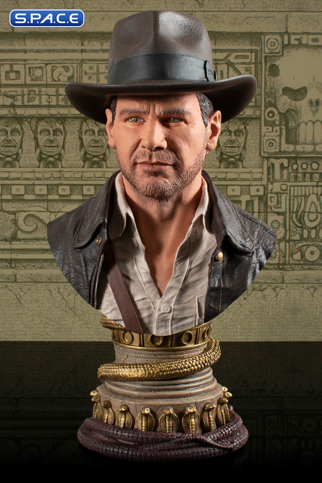 Indiana Jones Legends In 3D Bust Indiana Jones Raiders Of The Lost Ark