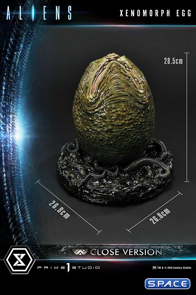 Xenomorph Egg Premium Masterline Statue Close Version Aliens