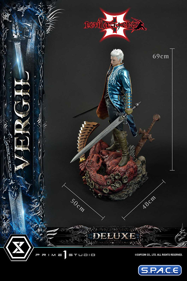 Scale Vergil Deluxe Ultimate Premium Masterline Statue Bonus