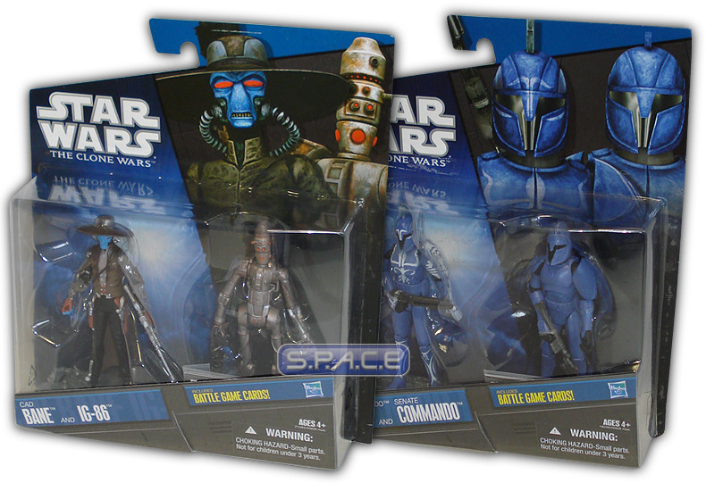 2er Set: Senate Figuren 2-Pack (Clone Wars)