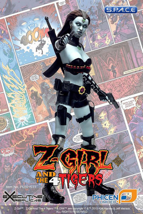 1/6 Scale Z-Girl (Z-Girl and the 4 Tigers)