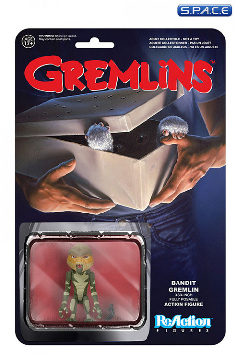 Gremlins - Figurine ReAction Bandit Gremlin 10 cm - Figurine-Discount