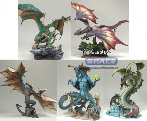 5er Komplettsatz : McFarlane´s Dragons Serie 5