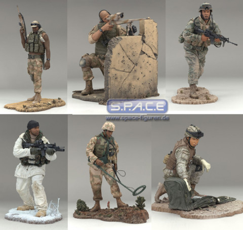 6er Komplettsatz: McFarlanes Military Series 4