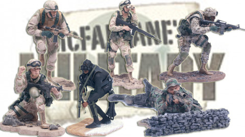 6er Komplettsatz: McFarlanes Military Redeployed