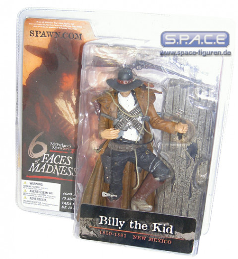 Mcfarlane toys billy clearance the kid