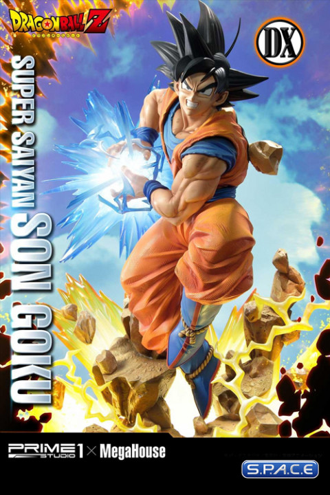 Mega Premium Masterline Dragon Ball Z Super Saiyan Son Goku Deluxe