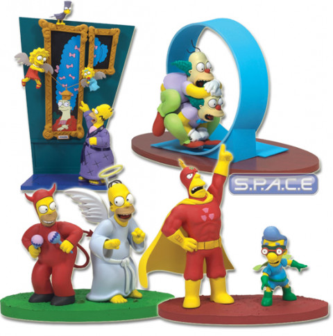 Complete Set of 4: Simpsons Series 2 (McFarlane)