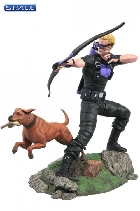 Hawkeye with Pizza Dog Marvel Gallery PVC Statue (Marvel)