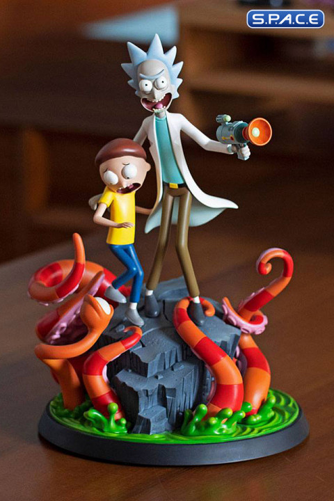 Rick Morty Statue Rick Morty