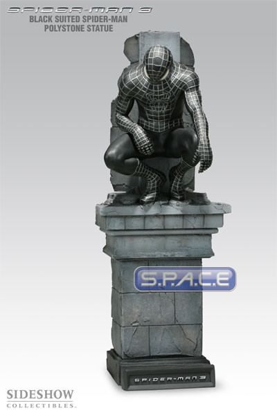 Black Suited Spider-Man Statue (Spider-Man 3)