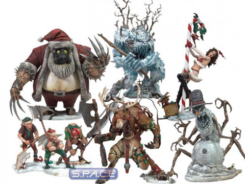 6er Komplettsatz : Monsters Serie 5 (Twisted X-Mas)