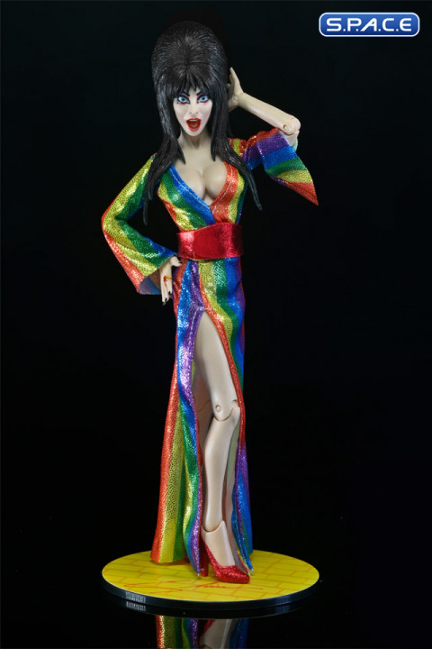 Elvira Over the Rainbow Figural Doll (Elvira - Mistress of the Dark)