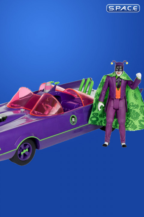 Batmobile & The Joker from Batman Classic TV Series Gold Label Collection 2-Pack (DC Retro)