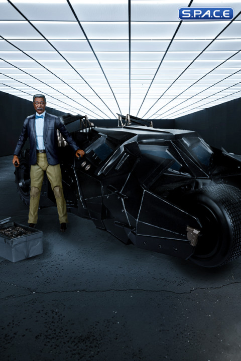 Lucius Fox & Tumbler from Batman: The Dark Knight Gold Label Collection (DC Multiverse)