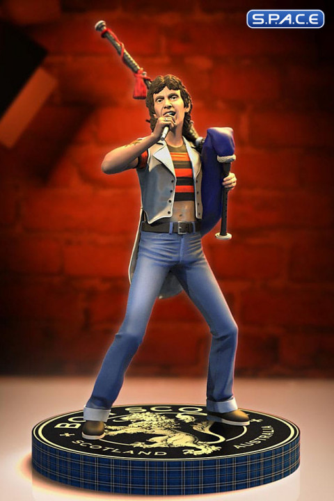 Bon Scott Rock Iconz Statue - Version 2 (AC/DC)