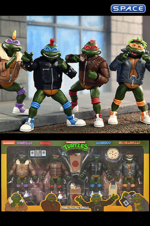 Punk Disguise Turtles 4-Pack (Teenage Mutant Ninja Turtles)