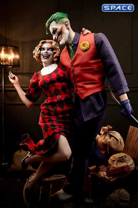 The Joker & Harley Quinn Lawless Love Mythos Diorama (DC Comics)