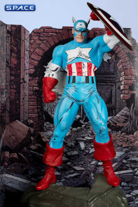 1/6 Scale Captain America from The Amazing Spider-Man 323 PVC Statue (Marvel)