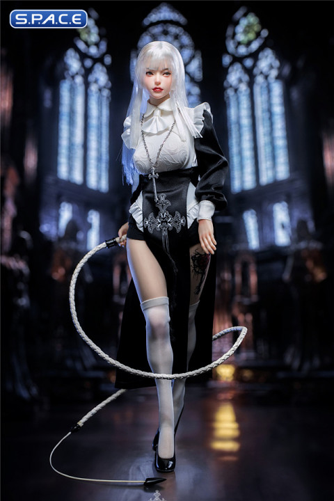 1/6 Scale Dark Sister Hathaway - white hair Version