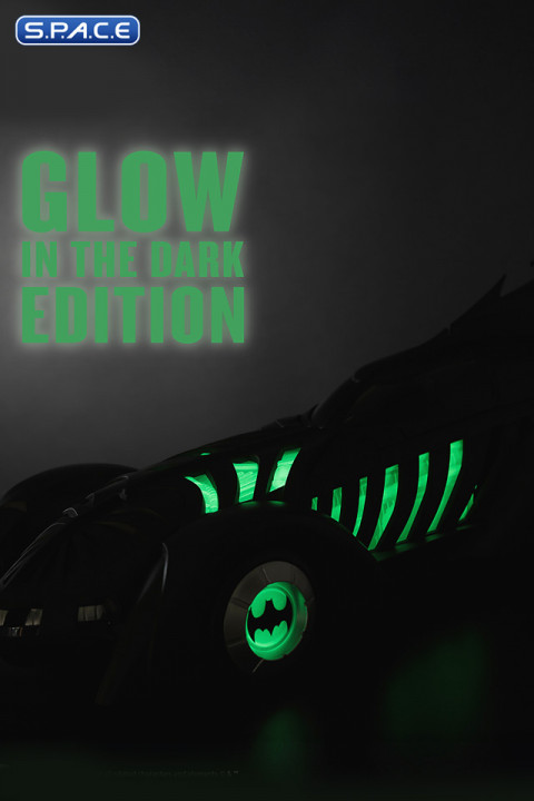 Batmobile from Batman Forever Gold Label Collection - Glow in the Dark Version (DC Multiverse)