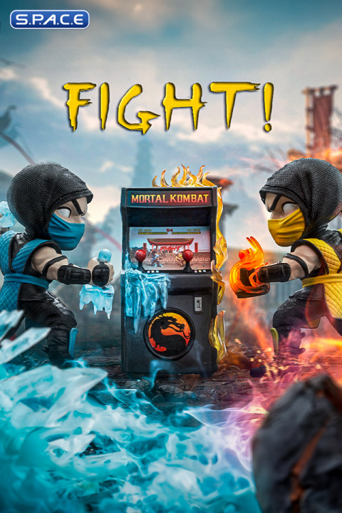 Scorpion vs. Sub-Zero Arcade MiniCo. Vinyl Figure Set (Mortal Kombat)