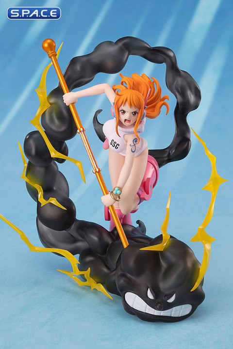 FiguartsZERO Extra Battle Nami Lightning Blast PVC Statue (One Piece)