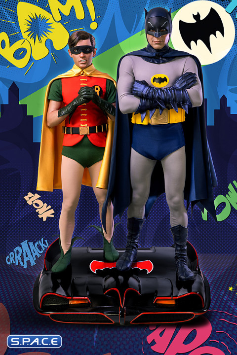 Batman & Robin Diorama from Batman Classic TV Series (Batman)