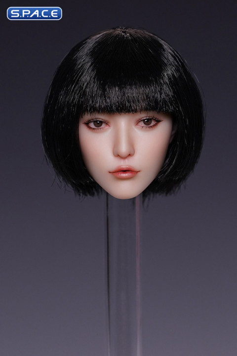 1/6 Scale Himari Head Sculpt (short black hair)