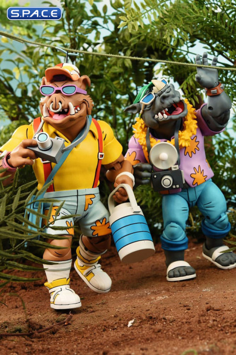 Vacation Bebop & Rocksteady 2-Pack (Teenage Mutant Ninja Turtles)