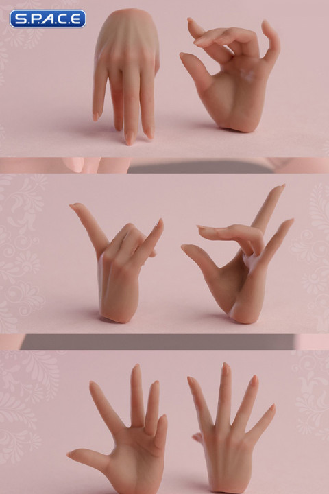 1/6 Scale Hand Set AT209B - light Tan Version