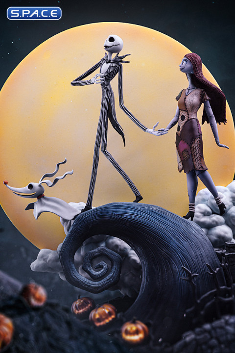 1/10 Scale Jack Skellington & Sally Deluxe Art Scale Statue (Nightmare before Christmas)