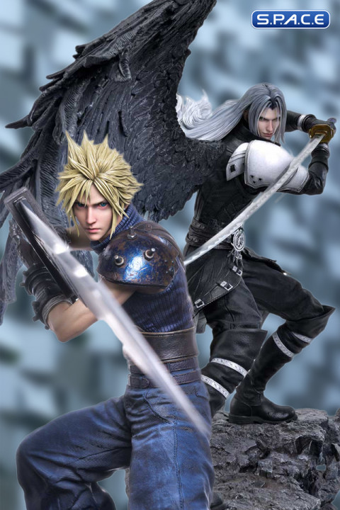 1/4 Scale Cloud vs. Sephiroth Square Enix Masterline Statue Set (Final Fantasy VII Rebirth)