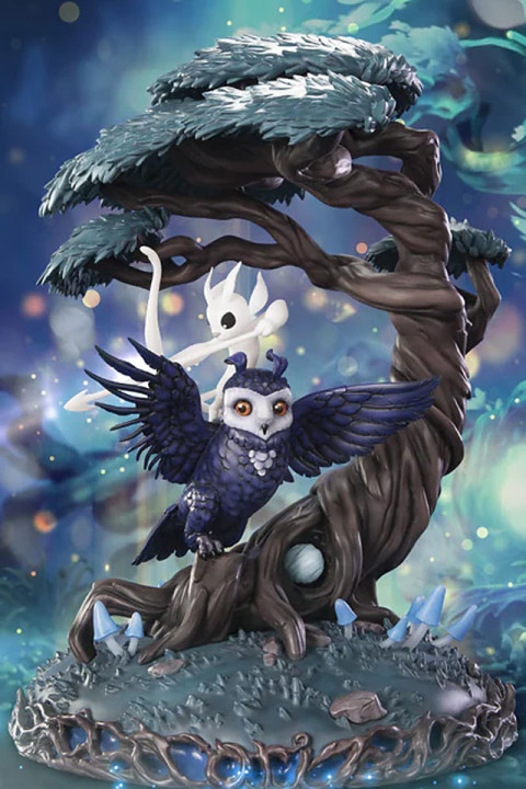 Ori & Ku Statue - Night Variation (Ori and the Will of the Wisps)