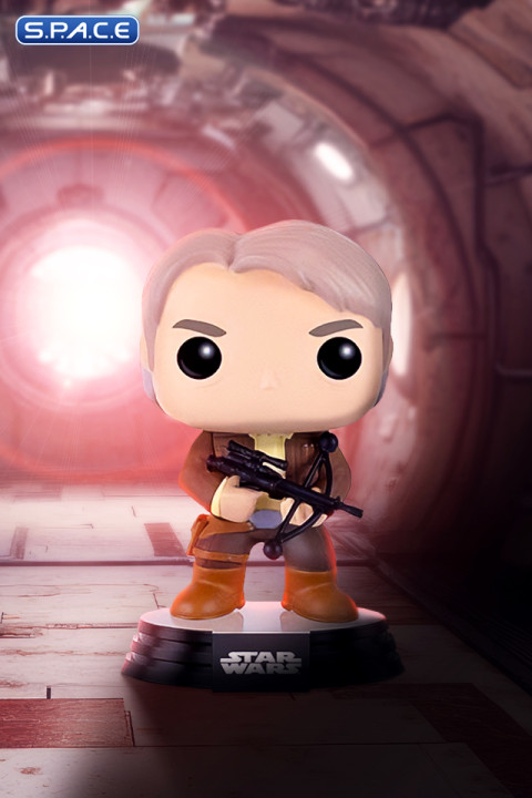 Han Solo with Chewie Bowcaster Pop! #115 Vinyl Bobble-Head SDCC 2016 Exclusive (Star Wars: The Force Awakens)