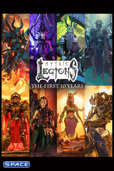 The First 10 Years Deluxe Hardcover Book (Mythic Legions)